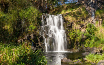 Картинка природа водопады поток водопад вода