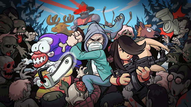 Обои картинки фото death road to canada, видео игры, ---другое, death, road, to, canada