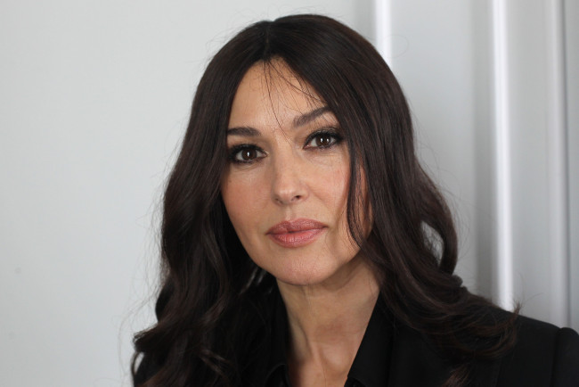 Обои картинки фото девушки, monica bellucci, актриса, шатенка, лицо