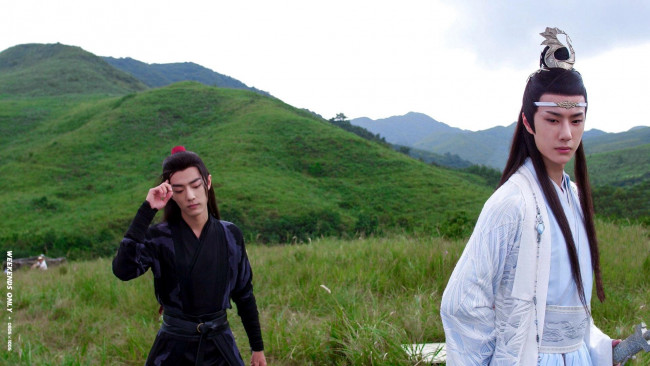 Обои картинки фото кино фильмы, the untamed, вэй, усянь, лань, ванцзи