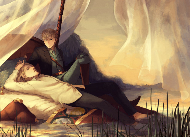 Обои картинки фото аниме, hetalia,  axis powers, хеталия, и, страны, оси