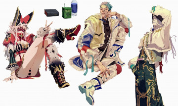 Картинка аниме unknown +другое+ люди наряды