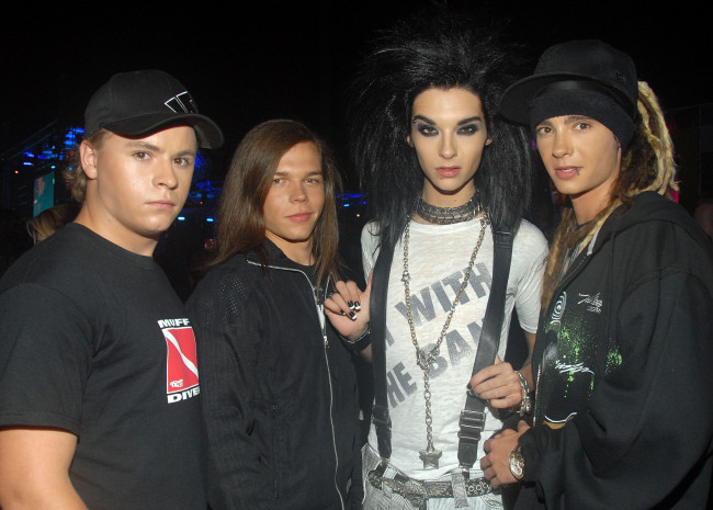 Обои картинки фото музыка, tokio hotel, парни, украшения