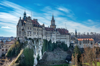 Картинка hohenzollern+castle germany города замки+германии hohenzollern castle