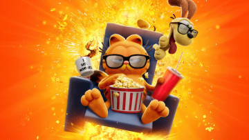 Картинка мультфильмы the+garfield+movie the garfield movie