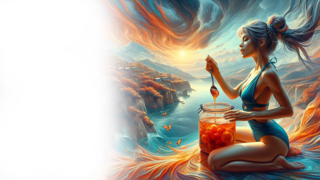 Обои картинки фото фэнтези, девушки, нейросети, графика, нейроарт, ai, art, нейронные, сети, рисунки, нейро, искусство, нейрографика, graphics, neuroart, neural, networks, drawings, neuro, neurography