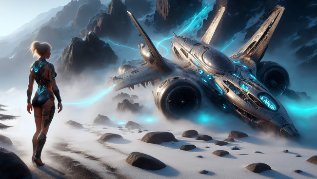 Обои картинки фото фэнтези, космические корабли,  звездолеты,  станции, нейросети, графика, нейроарт, ai, art, нейронные, сети, рисунки, нейро, искусство, нейрографика, graphics, neuroart, neural, networks, drawings, neuro, neurography