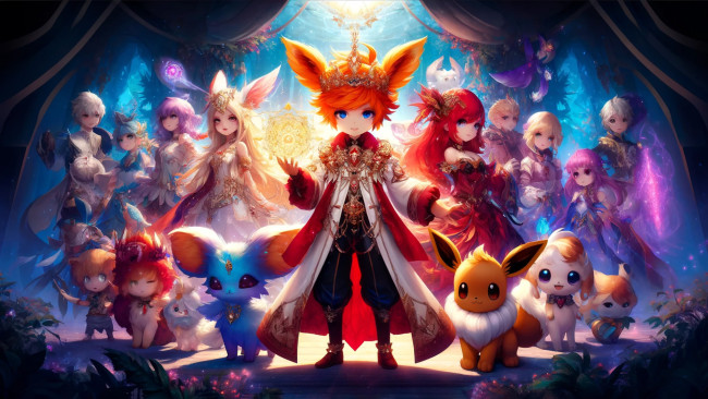 Обои картинки фото аниме, pokemon, нейросети, графика, нейроарт, ai, art, нейронные, сети, рисунки, нейро, искусство, нейрографика, graphics, neuroart, neural, networks, drawings, neuro, neurography