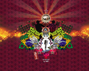 обоя векторная, графика