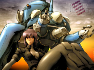 Картинка аниме ghost in the shell