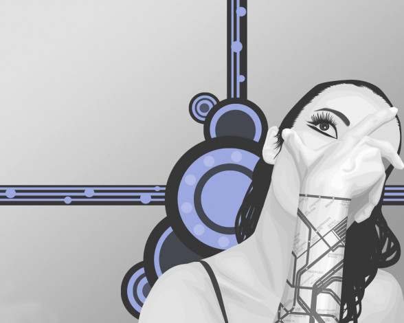 Обои картинки фото векторная, графика