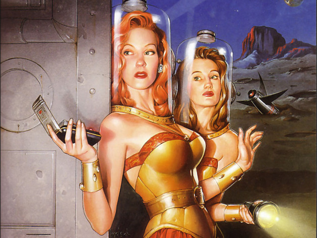 Обои картинки фото фэнтези, девушки