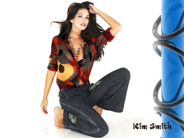 Обои картинки фото Kim Smith, девушки