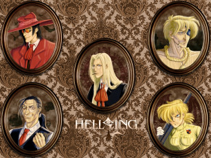 Картинка аниме hellsing