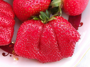 Картинка еда клубника земляника