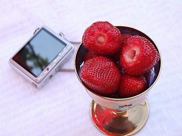 Обои картинки фото еда, клубника, земляника