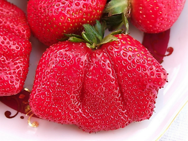 Обои картинки фото еда, клубника, земляника