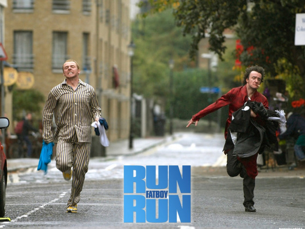 Обои картинки фото run, fatboy, кино, фильмы