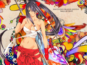 Картинка аниме ikki tousen