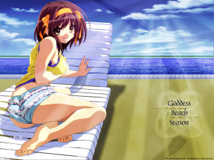 Картинка аниме the melancholy of haruhi suzumiya