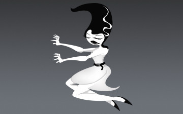 Картинка векторная графика истеричка