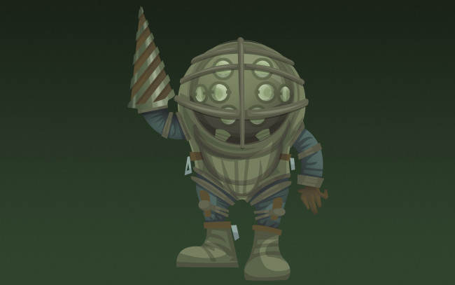 Обои картинки фото векторная, графика, существо