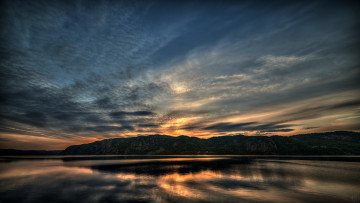 Картинка природа восходы закаты облака