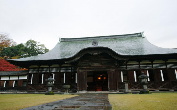 Картинка города здания дома Япония