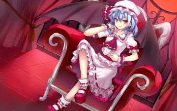 Картинка remilia scarlet аниме touhou