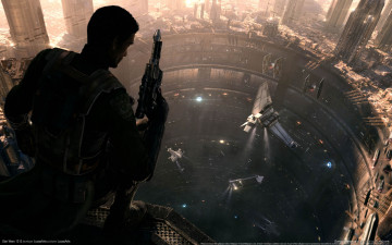Картинка star wars 1313 видео игры город