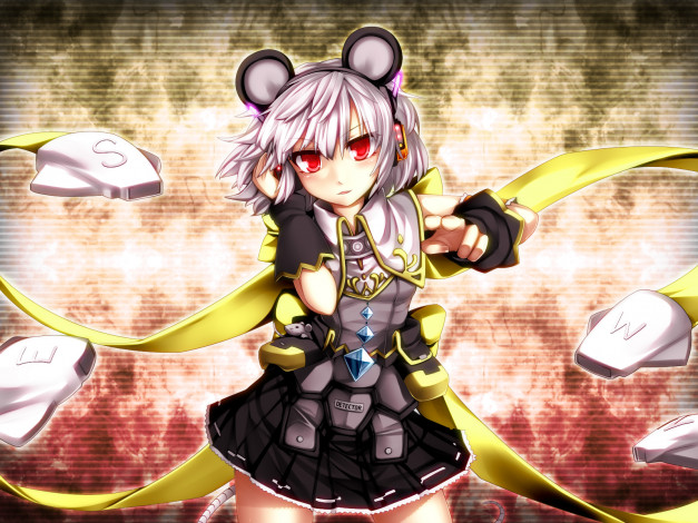 Обои картинки фото nazrin, аниме, touhou