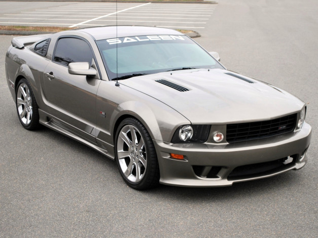 Обои картинки фото saleen, s281, sc, автомобили, мустанг, маслкар, тюнинг