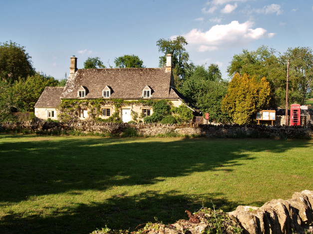 Обои картинки фото великобритания, оксфордшир, тейнтон, города, здания, дома