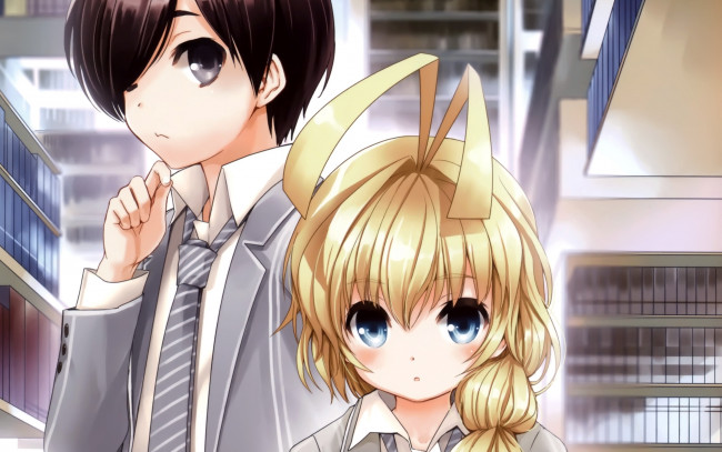 Обои картинки фото аниме, haiyore, nyaruko, san, , nyaruko-san