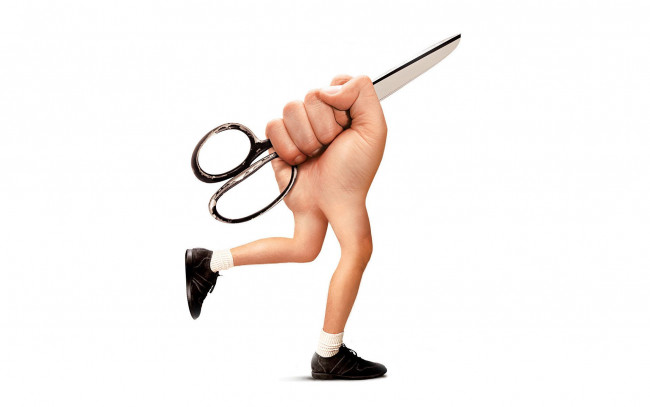 Обои картинки фото разное, компьютерный, дизайн, ножницы