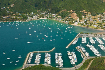 Картинка города панорамы окленд новая зеландия