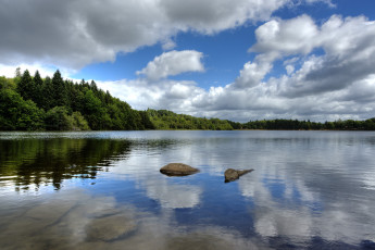 Картинка природа реки озера франция