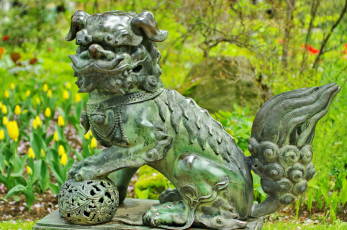 Картинка japanese garden leverkusen germany разное рельефы статуи музейные экспонаты