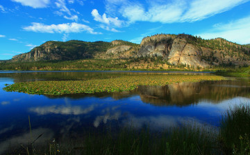 Картинка природа реки озера калифорния британская колумбия оливер