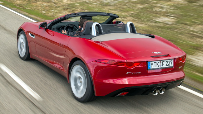 Обои картинки фото jaguar, type, автомобили, land, rover, ltd, великобритания