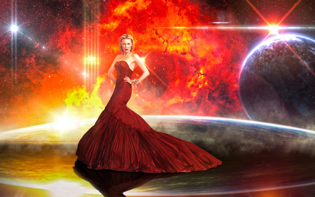 Обои картинки фото Cate Blanchett, девушки