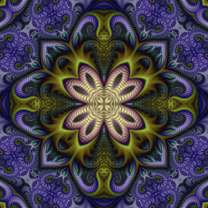 Картинка 3д+графика fractal+ фракталы фон узор цвета