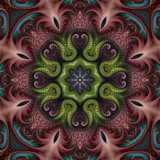 Картинка 3д+графика fractal+ фракталы узор цвета фон