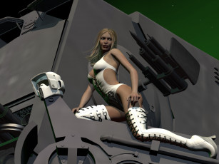 Картинка 3д+графика fantasy+ фантазия взгляд девушка