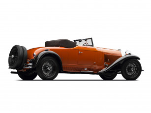 обоя автомобили, bugatti, type, 46, cabriolet, de, villars