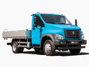 Картинка автомобили газ+грузовики c41r11 2014 г синий next газон