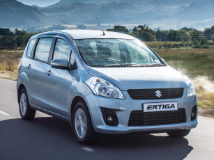 Картинка автомобили suzuki ertiga za-spec 2014 г серый