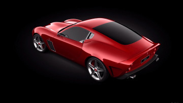 Картинка автомобили 3д ferrari красный