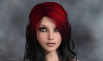 Картинка 3д+графика portraits+ портрет взгляд девушка