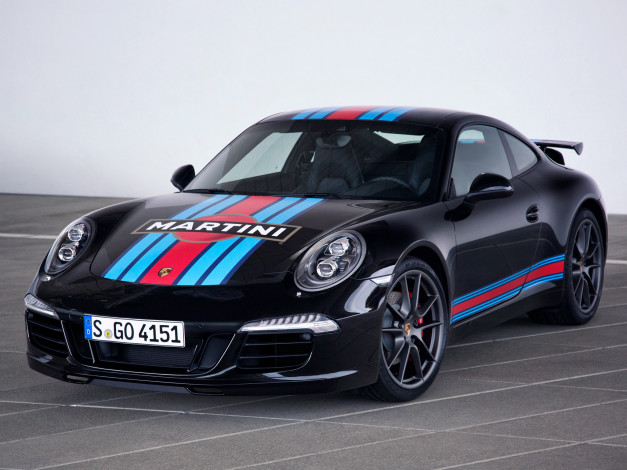 Обои картинки фото автомобили, porsche, martini, racing, 2014, г, 991, carrera, s, 911